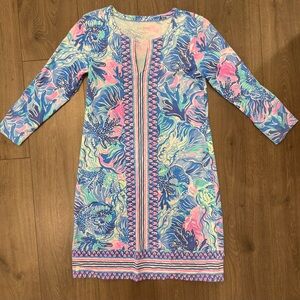Lilly Pulitzer Chilly Lilly Size Small V Neck Dress
